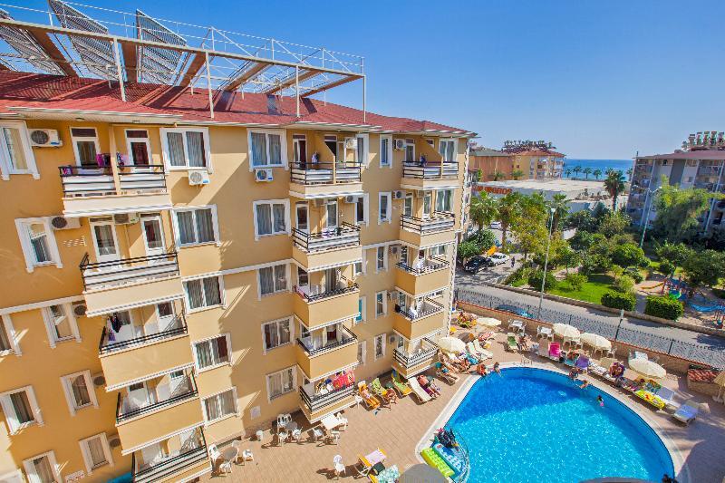 Kleopatra Alis Hotel Alanya Bagian luar foto